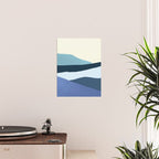Layered 1-3 - Abstract Landscape Poster Gallery Image 2