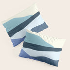 Layered 1-3 - Abstract Landscape Pillow Sham Gallery Image 3