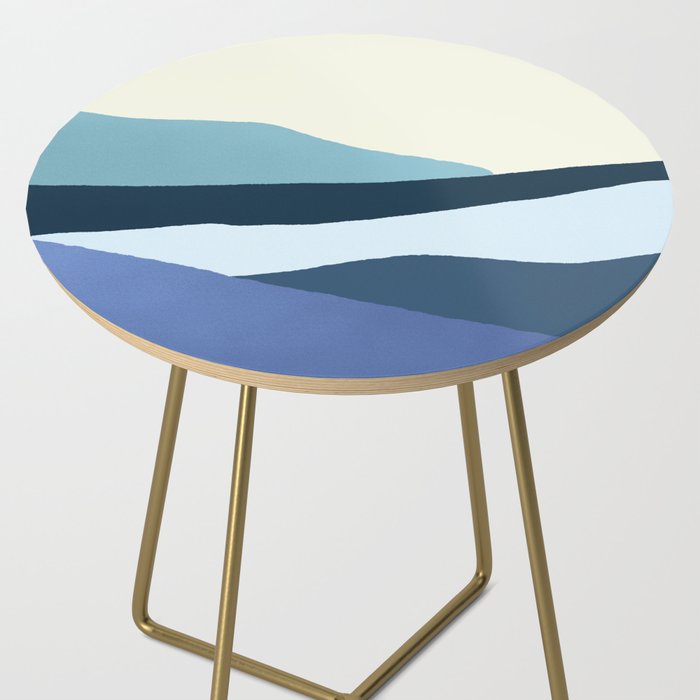 Layered 1-3 - Abstract Landscape Side Table Gallery Image 2