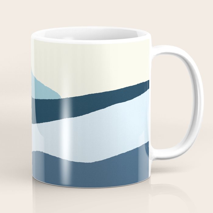 Layered 1-3 - Abstract Landscape Coffee Mug Gallery Image 1