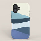 Layered 1-3 - Abstract Landscape iPhone Case Gallery Image 1