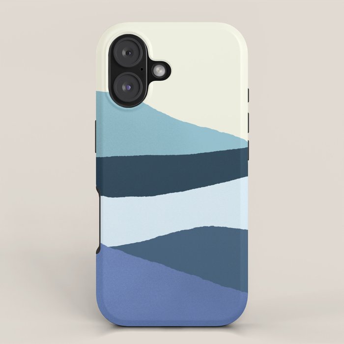 Layered 1-3 - Abstract Landscape iPhone Case Gallery Image 1