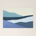 Layered 1-3 - Abstract Landscape Welcome Mat Gallery Image 1