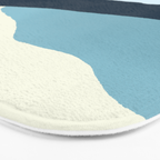 Layered 1-3 - Abstract Landscape Bath Mat Gallery Image 3