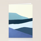 Layered 1-3 - Abstract Landscape Stationery Card Gallery Image 2