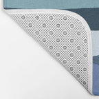 Layered 1-3 - Abstract Landscape Bath Mat Gallery Image 2