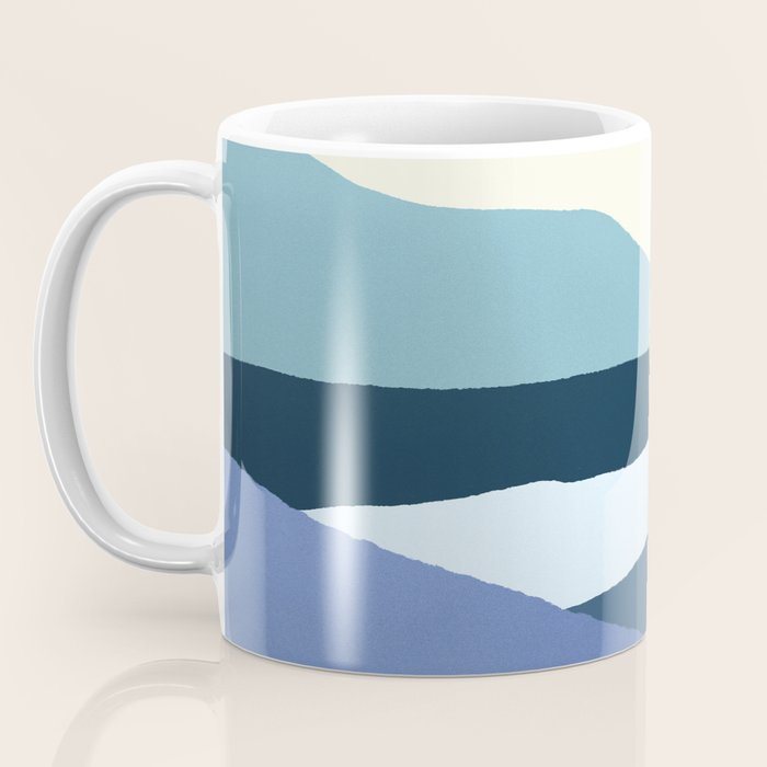 Layered 1-3 - Abstract Landscape Coffee Mug Gallery Image 3