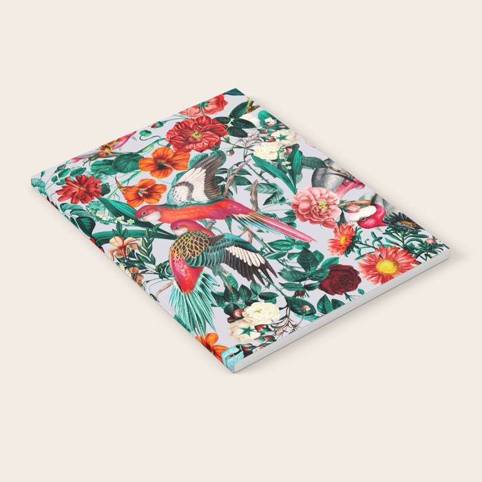 FLORAL AND BIRDS XIV Notebook Gallery Image 1