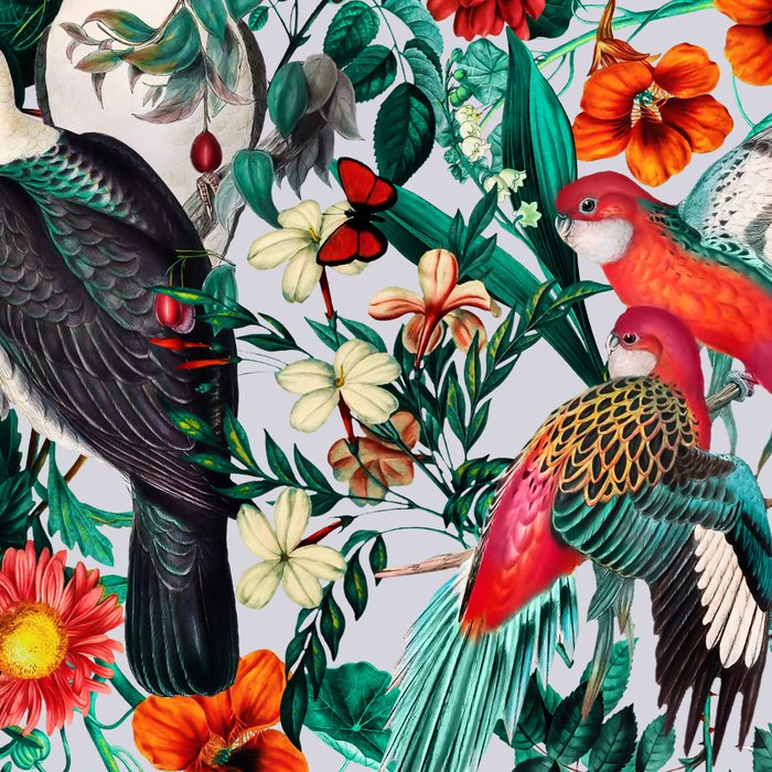 FLORAL AND BIRDS XIV Coffee Mug Gallery Image 2