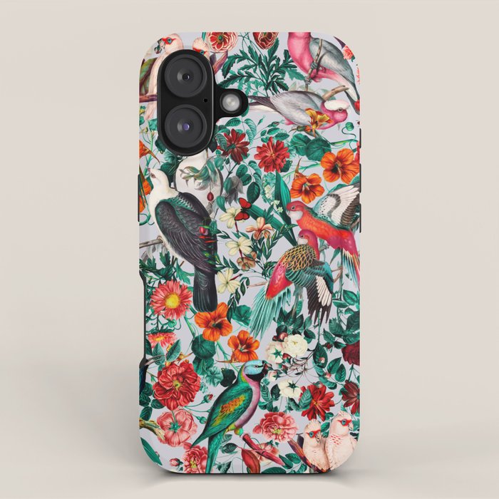 FLORAL AND BIRDS XIV iPhone Case Gallery Image 1