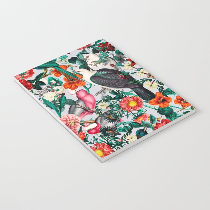 FLORAL AND BIRDS XIV Notebook Gallery Image 3