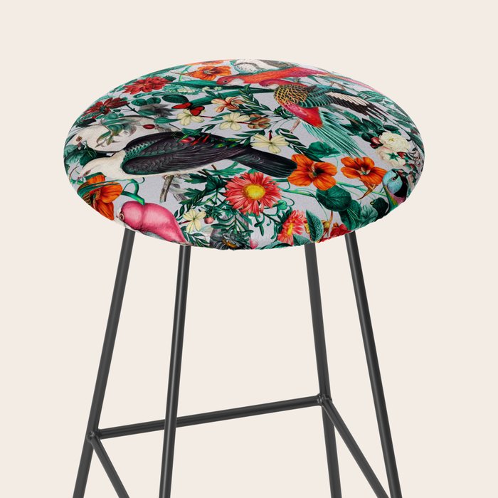 FLORAL AND BIRDS XIV Stool Gallery Image 2