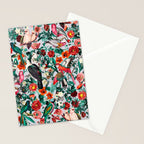 FLORAL AND BIRDS XIV Stationery Card Gallery Image 2
