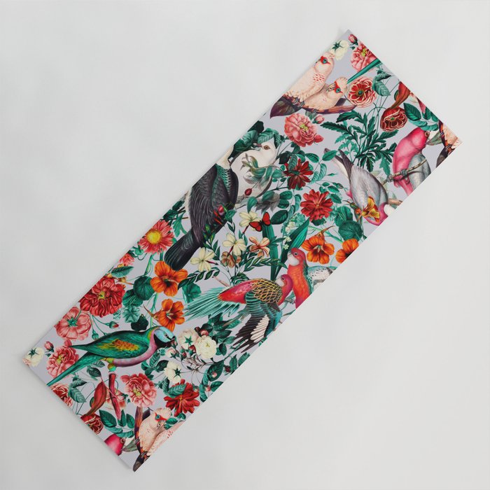 FLORAL AND BIRDS XIV Yoga Mat Gallery Image 1