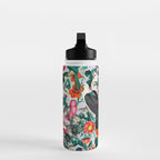 FLORAL AND BIRDS XIV Water Bottle Gallery Image 3