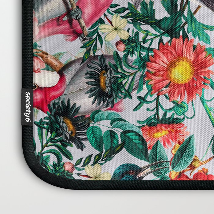 FLORAL AND BIRDS XIV Laptop Sleeve Gallery Image 3