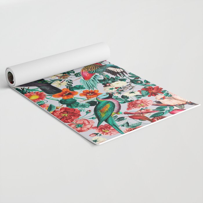 FLORAL AND BIRDS XIV Yoga Mat Gallery Image 2