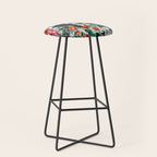 FLORAL AND BIRDS XIV Stool Gallery Image 1