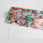FLORAL AND BIRDS XIV Wrapping Paper Gallery Image 2