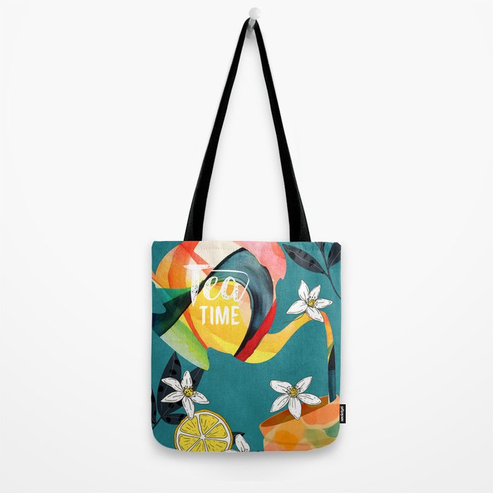 Tea Time 3 Tote Bag Gallery Image 2
