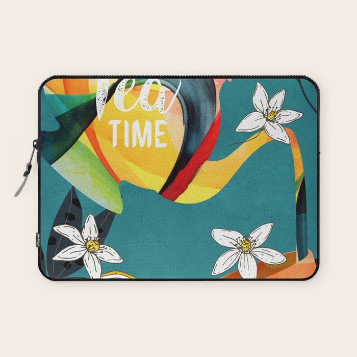 Tea Time 3 Laptop Sleeve Gallery Image 1