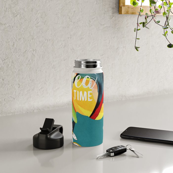 Tea Time 3 Water Bottle Gallery Image 4