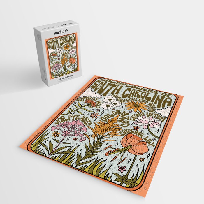 South Carolina Wildflowers Jigsaw Puzzle Gallery Image 2