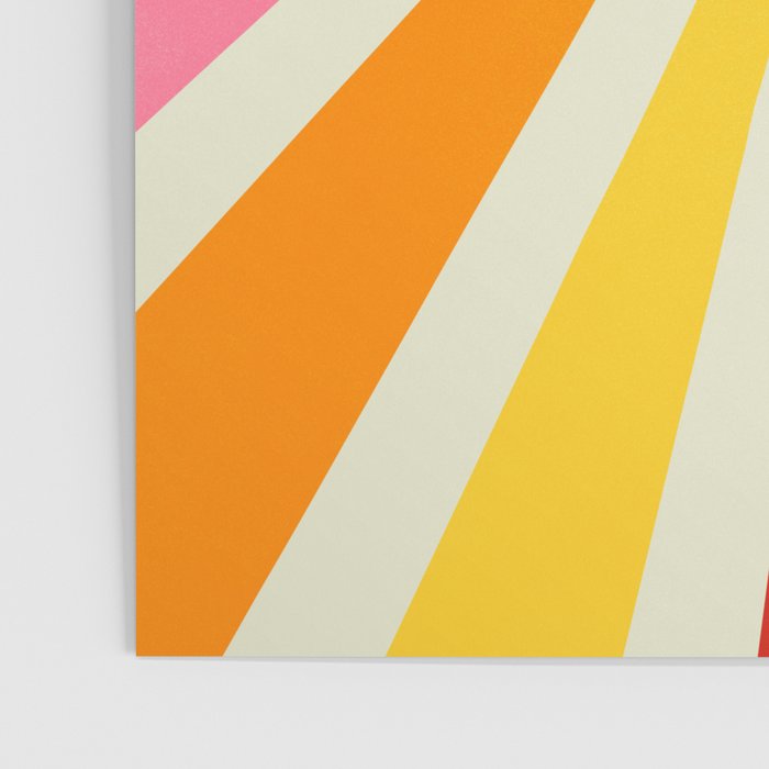 Retro Sunrise: Rainbow Edition Poster Gallery Image 3