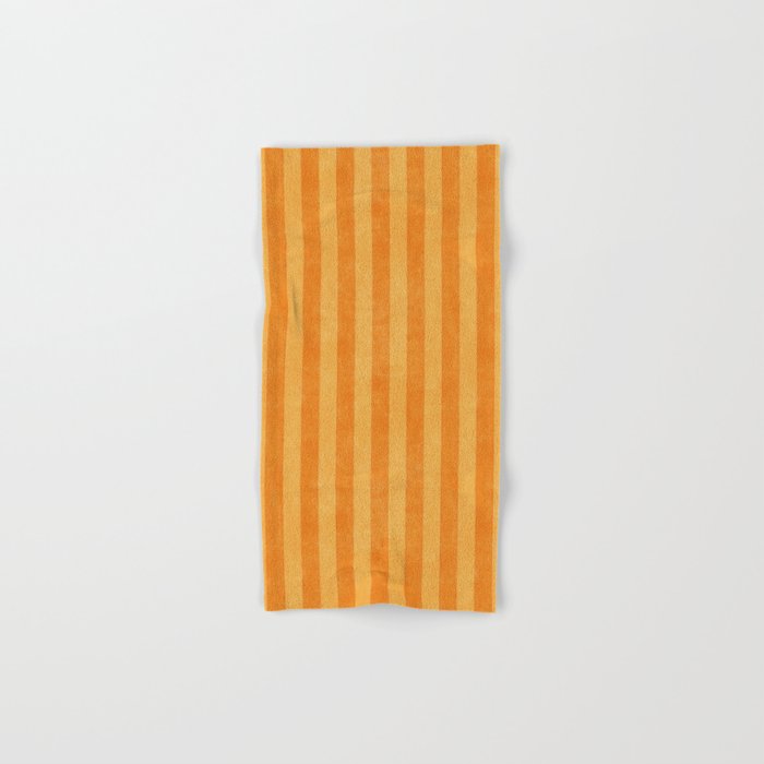 STRIPES - 004 - orange Bath Towel Gallery Image 1