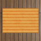 STRIPES - 004 - orange Outdoor Rug Gallery Image 1