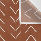 Boho Big Arrows in Rust Wall Tapestry Gallery Image 3