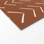 Boho Big Arrows in Rust Welcome Mat Gallery Image 2