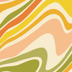 Rainbow Marble  Coffee Mug Gallery Image 2
