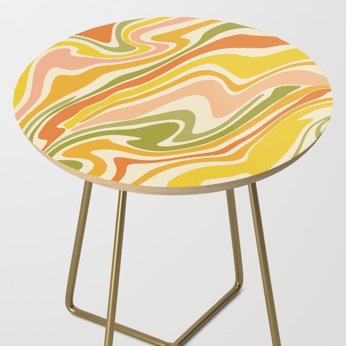 Rainbow Marble  Side Table Gallery Image 2