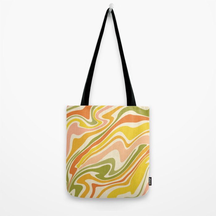 Rainbow Marble  Tote Bag Gallery Image 2