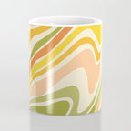 Rainbow Marble  Coffee Mug Gallery Image 4
