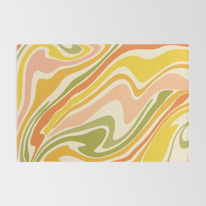 Rainbow Marble  Rug Gallery Image 2