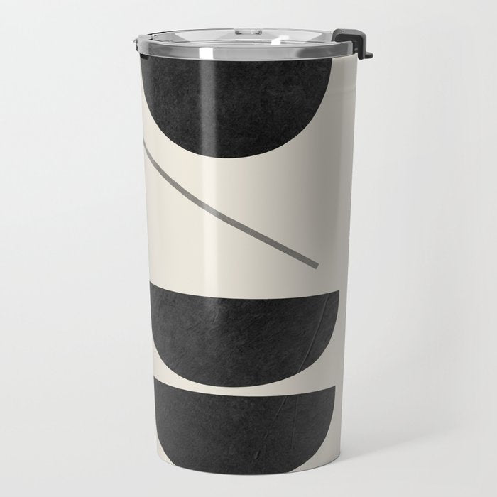 Modern Abstract Minimal Shapes 187 Travel Mug Gallery Image 2