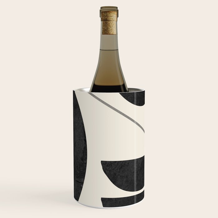 Modern Abstract Minimal Shapes 187 Wine Chiller Gallery Image 1