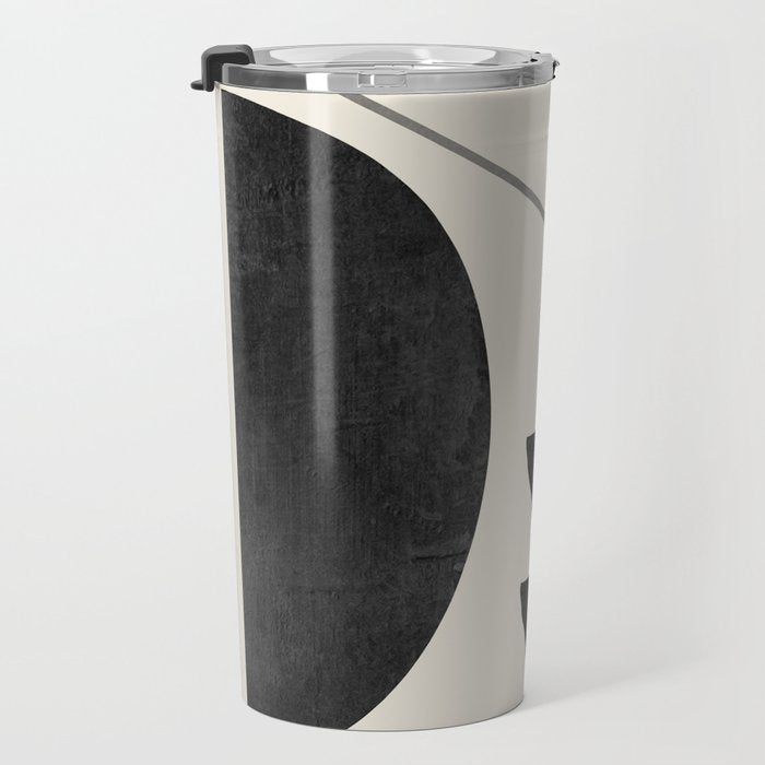 Modern Abstract Minimal Shapes 187 Travel Mug Gallery Image 3