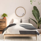 Modern Abstract Minimal Shapes 187 Comforter Gallery Image 3