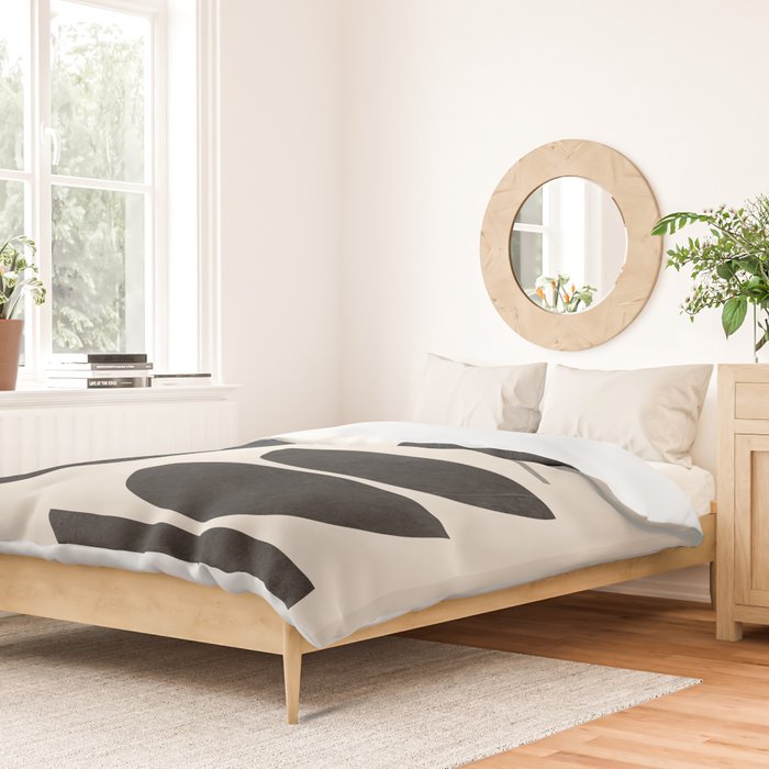 Modern Abstract Minimal Shapes 187 Duvet Cover Gallery Image 2