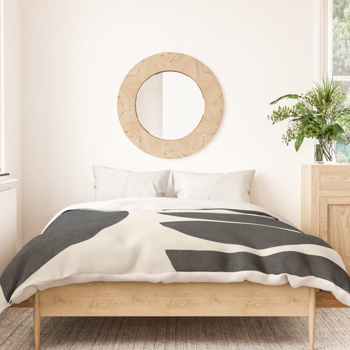 Modern Abstract Minimal Shapes 187 Duvet Cover Gallery Image 3