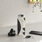 Modern Abstract Minimal Shapes 187 Water Bottle Gallery Image 4