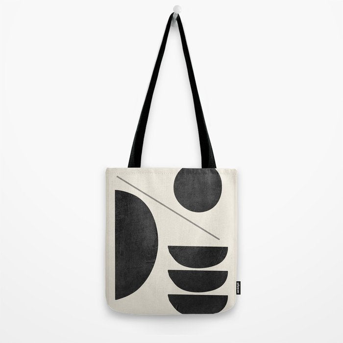 Modern Abstract Minimal Shapes 187 Tote Bag Gallery Image 2
