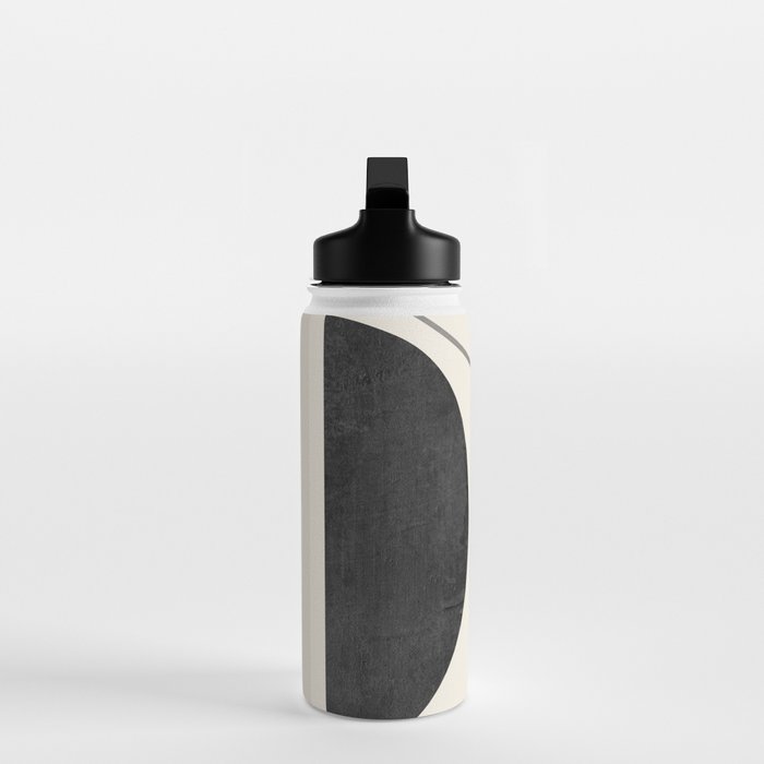 Modern Abstract Minimal Shapes 187 Water Bottle Gallery Image 3