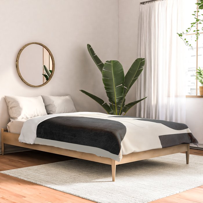 Modern Abstract Minimal Shapes 187 Comforter Gallery Image 2