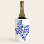 Texas State Bluebonnets Wine Chiller Gallery Image 1
