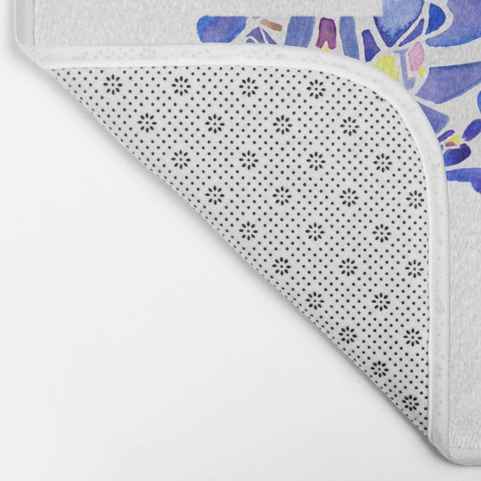 Texas State Bluebonnets Bath Mat Gallery Image 2