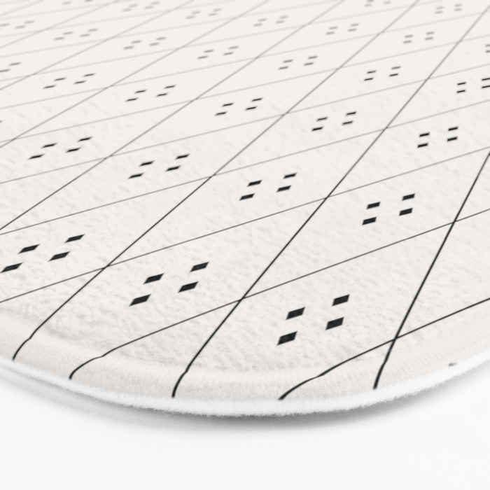 Mae Pattern I Bath Mat Gallery Image 3